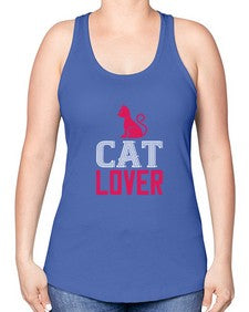 cat lover Style 33# - cats -Racerback Tank