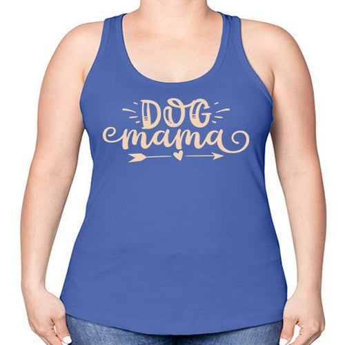 dog mama 83# - dogs -Racerback Tank