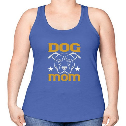 dog mom Style 46# - dogs -Racerback Tank