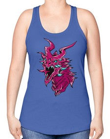 dragon 177# - dragon -Racerback Tank