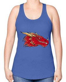 dragon 181# - dragon -Racerback Tank
