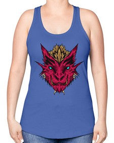 dragon 182# - dragon -Racerback Tank