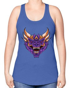 dragon 183# - dragon -Racerback Tank