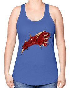 dragon 185# - dragon -Racerback Tank