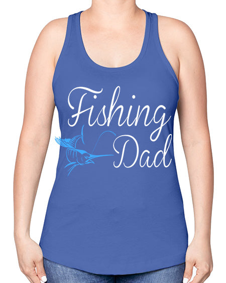 fishing 22# - shark-fish -Racerback Tank