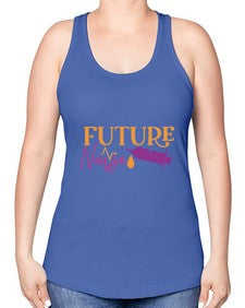 future nurse Style Style 817# - nurse -Racerback Tank