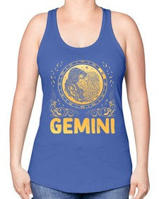 gemini 16# - gemini -Racerback Tank
