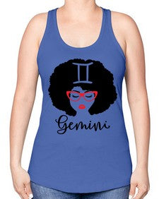 gemini 235# - gemini -Racerback Tank