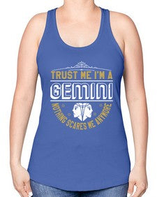 gemini 245# - gemini -Racerback Tank