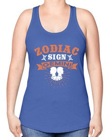 gemini 246# - gemini -Racerback Tank