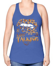 leo king 296# - leo -Racerback Tank