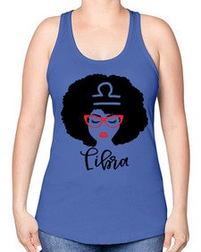 libra 332# - libra -Racerback Tank