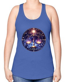 libra 341# - libra -Racerback Tank