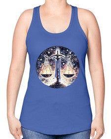 libra 343# - libra -Racerback Tank