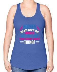 nurse may not be angels Style 1180# - nurse -Racerback Tank