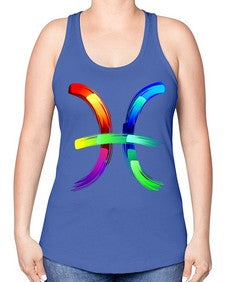 pisces 370# - pisces -Racerback Tank