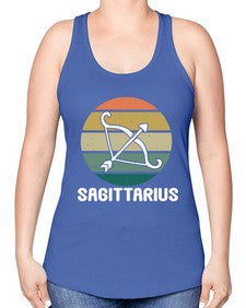 sagittarius 424# - sagittarius -Racerback Tank