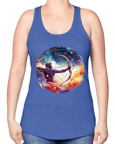 sagittarius 428# - sagittarius -Racerback Tank