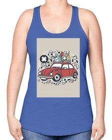 school tour 800# - general school -Racerback Tank