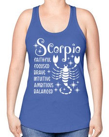 scorpio 435# - scorpio -Racerback Tank