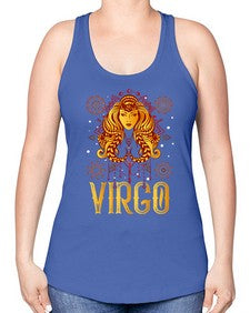 virgo 138# - virgo -Racerback Tank