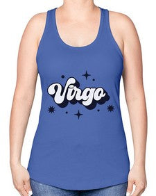 virgo 547# - virgo -Racerback Tank