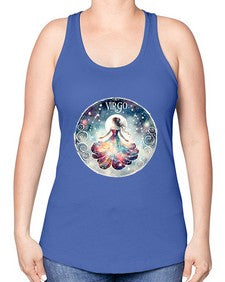 virgo 555# - virgo -Racerback Tank