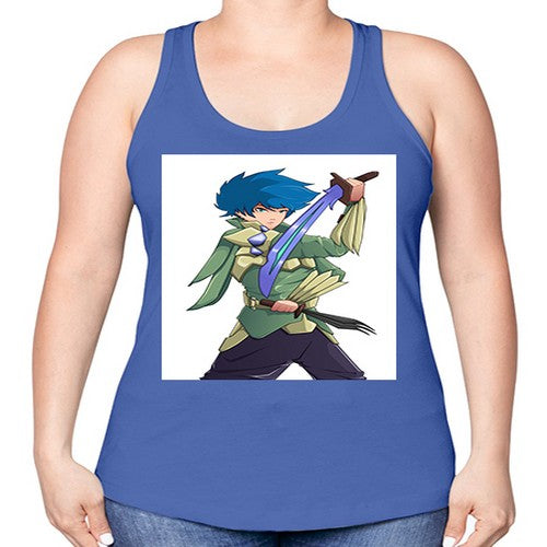 wind breaker21# - anime -Racerback Tank
