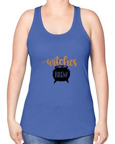 witches brew 6# - witch -Racerback Tank