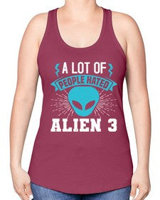 A lot of people hated alien 1# - ufo -Racerback Tank