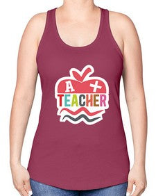 ATeacher 583# - teacher -Racerback Tank