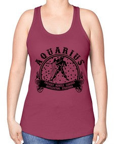 Aquarius 42# - aquarius -Racerback Tank