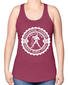 Aquarius 45# - aquarius -Racerback Tank