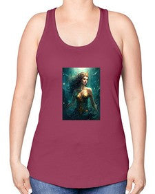 Aquarius 52# - aquarius -Racerback Tank