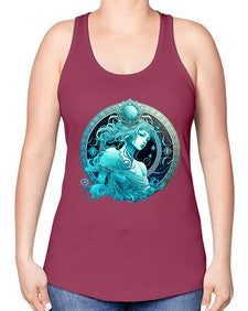 Aquarius 63# - aquarius -Racerback Tank