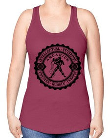 Aquarius balck 44# - aquarius -Racerback Tank