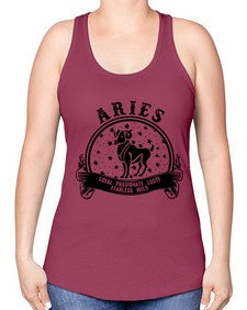 Aries 1# - aries -Racerback Tank