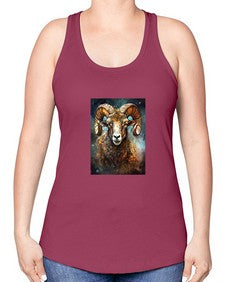 Aries 54# - aries -Racerback Tank