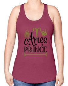 Aries prince 113# - aries -Racerback Tank