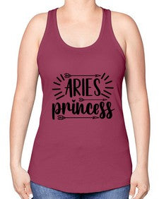 Aries princess 115# - aries -Racerback Tank