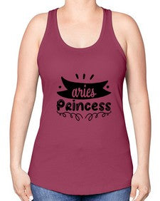 Aries princess 116# - aries -Racerback Tank