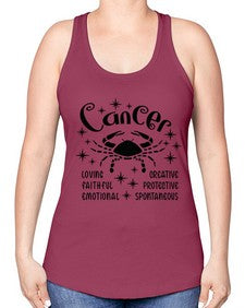 Cancer 144# - cancer -Racerback Tank
