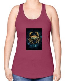 Cancer 57# - cancer -Racerback Tank