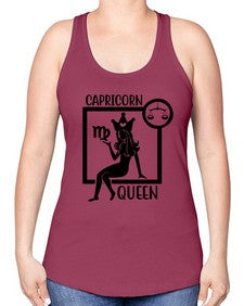 Capricorn queen 194# - capricorn -Racerback Tank