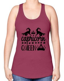 Capricorn queen 195# - capricorn -Racerback Tank
