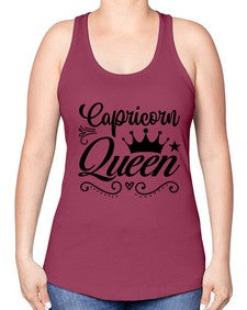 Capricorn queen 196# - capricorn -Racerback Tank