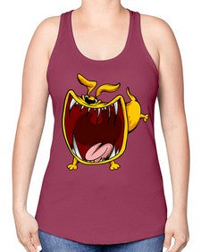 dog 105# - dogs -Racerback Tank