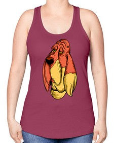 dog 99# - dogs -Racerback Tank
