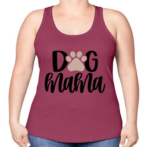 Dog Mama Style 28# - dogs -Racerback Tank