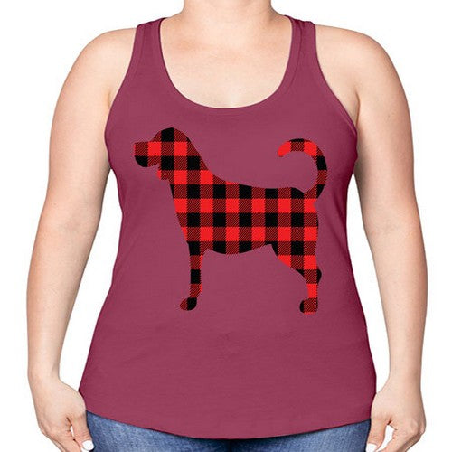 Dog Style 106# - dogs -Racerback Tank